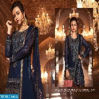Maria b mbroidered pure chiffon Embroidered Eid collection 2018